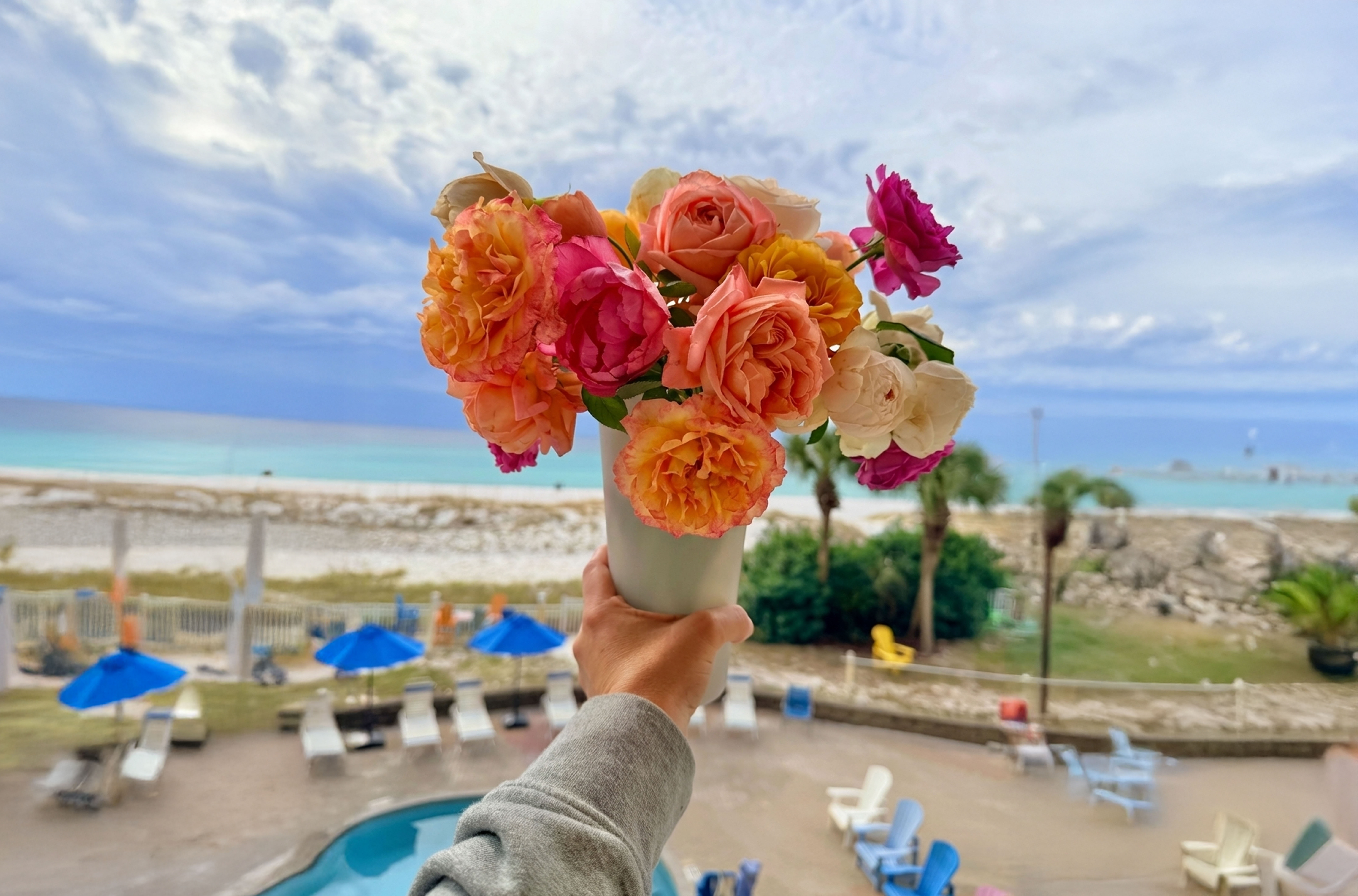 Have Flowers, Will Travel: Bringing Blooms to Banish Bland Hotel Rooms